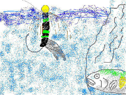 ����m���`�����A���̊G�ł��B�j�͖���ł��B��