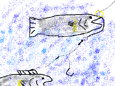 ����m���`�����A���̃g���ނ�̊G�ł��B��