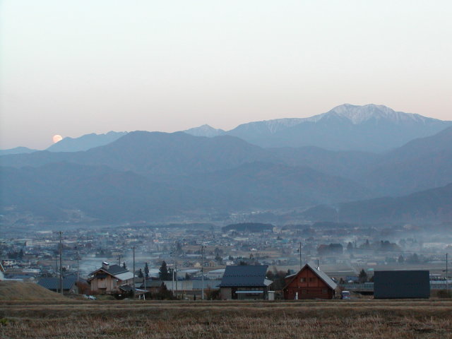 ◆11月19日夕刻の駒ヶ根◆