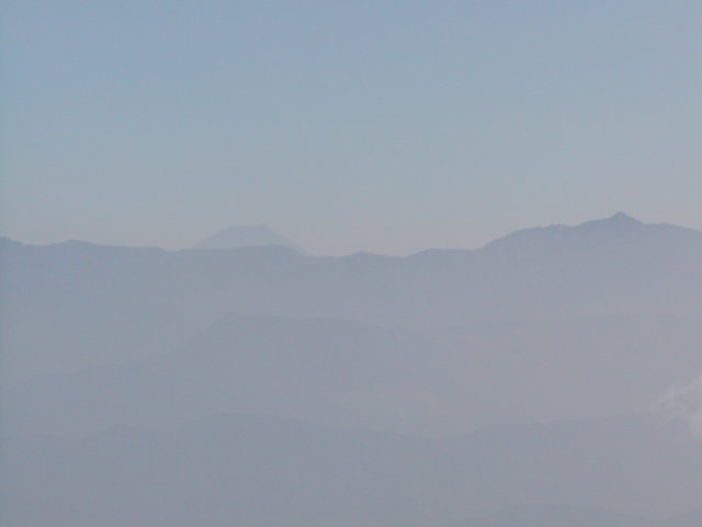 ◆富士山と塩見岳の遠望◆