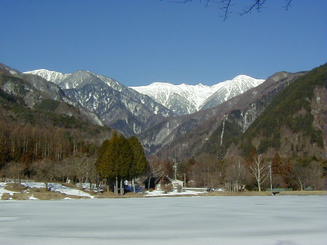 ◆駒が池より中央アルプスを望む◆