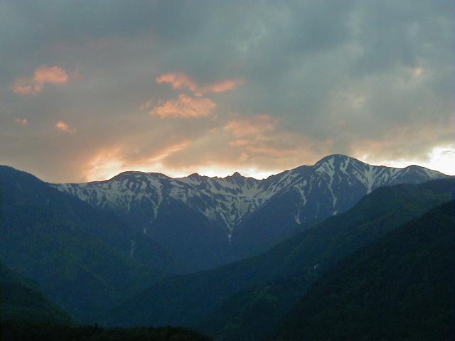 ◆アルプスの夕暮れ◆