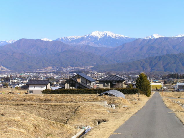 ◆南アルプスと駒ヶ根の街◆
