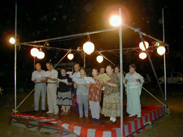◆盆踊り大会にて◆